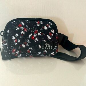 Disney Mickey Mouse Black Crossbody Bag